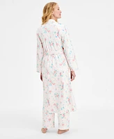 Charter Club Women's Cotton Printed Mother's Day Robe, Exclusively at Macy's