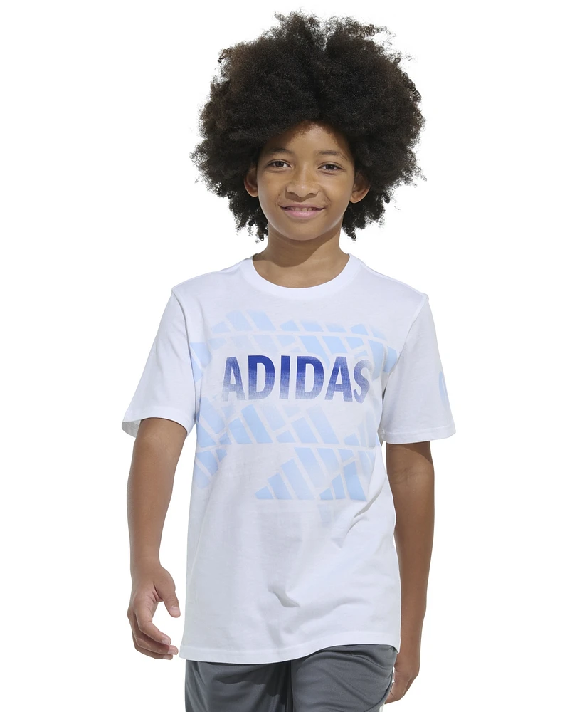 adidas Big Boys Cotton Logo Soccer Legacy T-Shirt