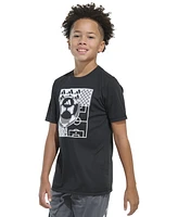 adidas Big Boys Logo-Graphic Crewneck Short-Sleeve T-Shirt