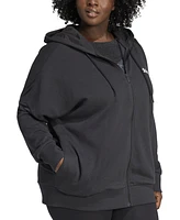 adidas Plus Logo French Terry Full-Zip Hoodie