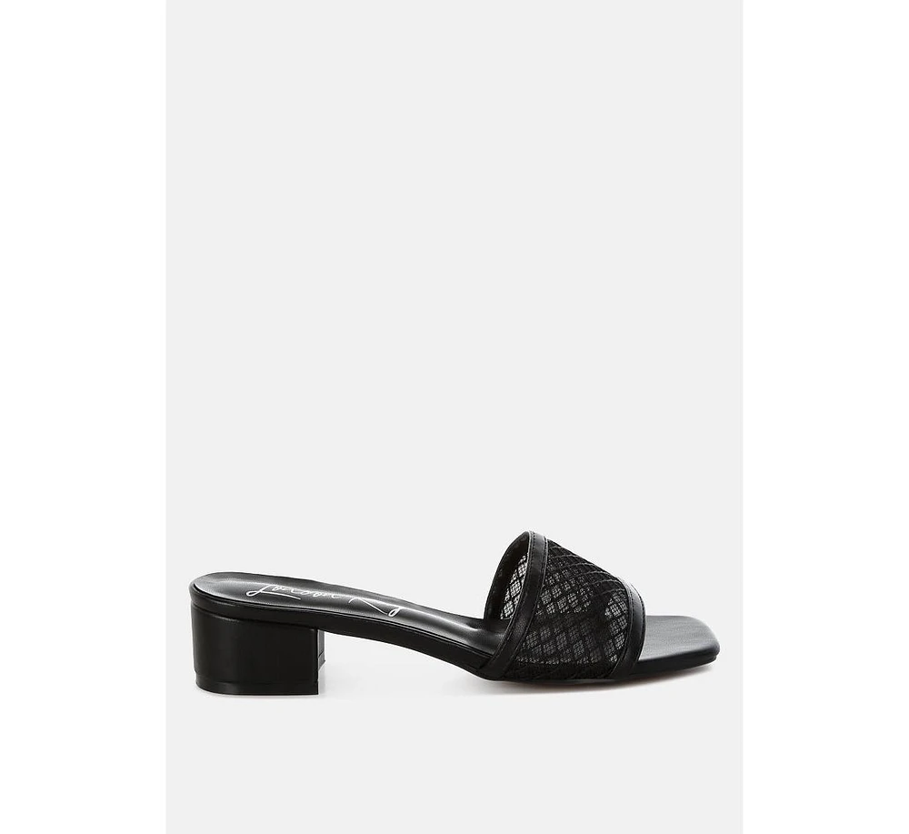 Faria Slip-On Low Block Heels