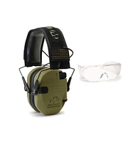 Walker's Razor Slim Shooting Muff Kit with Otg Safety Glasses (Green Patriot)