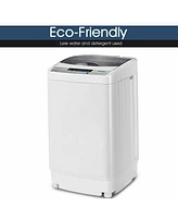 12 lbs Full-automatic Washing Machine with 10 Wash Programs