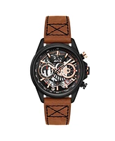 Avi-8 Men's Hawker Harrier Matador Chronograph Leather Strap Watch