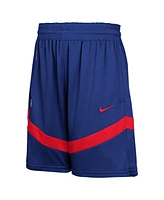 Nike Big Boys and Girls Royal Philadelphia 76ers Practice Mesh Shorts