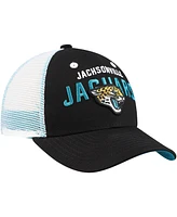 Outerstuff Preschool Black Jacksonville Jaguars Core Lockup Trucker Adjustable hat