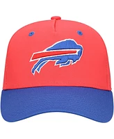 Outerstuff Big Boys and Girls Red/Royal Buffalo Bills Pro-Sport Precurved Structured Adjustable Hat