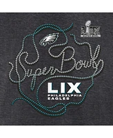 Fanatics Men's Heather Charcoal Philadelphia Eagles Super Bowl Lix Big Tall Local T-Shirt