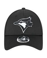 New Era Men's Black Toronto Blue Jays Pivot 9FORTY Adjustable Hat