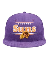 New Era Men's Purple Phoenix Suns Throwback Display Corduroy 9FIFTY Snapback Hat