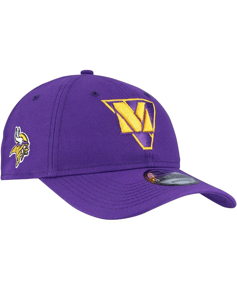 New Era Women's Purple Minnesota Vikings Standard 9TWENTY Adjustable Hat