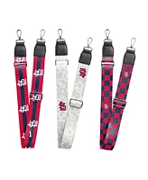Logo Brands St. Louis Cardinals Bag Strap Set 3-Pack