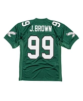 Mitchell & Ness Men's Jerome Brown Kelly Green Philadelphia Eagles 1991 Authentic Jersey