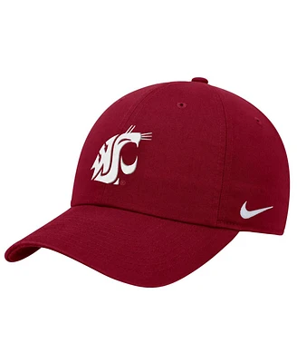 Nike Men's Crimson Washington State Cougars Club Adjustable Hat