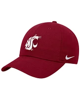 Nike Men's Crimson Washington State Cougars Club Adjustable Hat