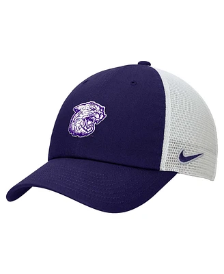 Nike Men's Purple/White Kansas State Wildcats Vintage Club Trucker Adjustable Hat