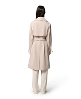 Soia & Kyo Womens Olivia Drapy Coat