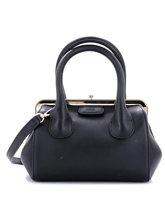 Pre-Owned Chloe Small Joyce Frame Bag Leather