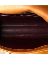 Pre-Owned Givenchy Small Eden Handbag Leather