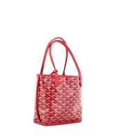 Pre-Owned Goyard Mini Anjou Reversible Tote Coated Canvas