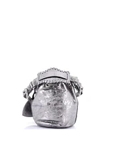 Pre-Owned Balenciaga Xs Le Cagole Giant Studs Bucket Bag Leather