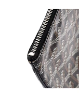 Pre-Owned Goyard Pm Senat Zip Pouch Coated Canvas