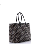 Pre-Owned Goyard Pm Saint Louis Tote Claire Voie Coated Canvas