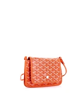 Pre-Owned Goyard Plumet Clutch Wallet Coated Canvas