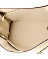 Pre-Owned Hermes Kelly 28 Handbag Light Clemence with Gold Hardware