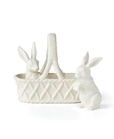 Lenox Wicker Creek Bunny Salt & Pepper Set