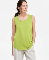 Jm Collection Women's Scoop-Neck Sleeveless Tank Top, Regular & Petite