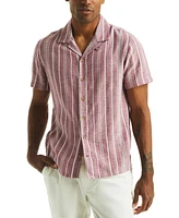 Nautica Men's Classic-Fit Stripe Camp Shirt