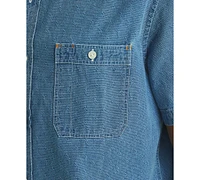 Nautica Men's Chambray Short-Sleeve Shirt