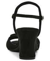 Anne Klein Women's Rosy Bow Block Heel Dress Sandals