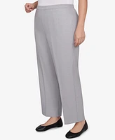 Alfred Dunner Plus Estate of Mind Pull-On Average Length Pants