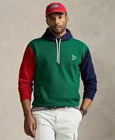 Polo Ralph Lauren Men's Big & Tall Color-Blocked Double-Knit Mesh Hoodie