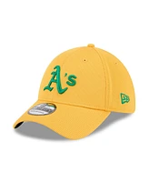 New Era Men's Yellow Athletics 2025 Spring Training 39THIRTY Flex Hat