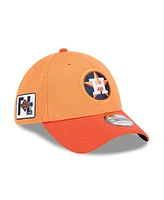 New Era Men's Orange Houston Astros 2025 Spring Training 39THIRTY Flex Hat