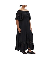 City Chic Plus Spellbound Dress