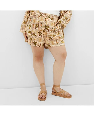 Plus Bella Print Short