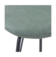 Jofran Modern Split-Back Upholstered Dining Chair (Set of 2)