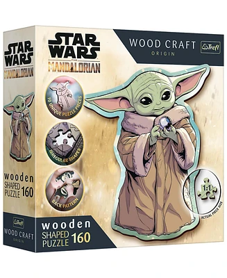Trefl Wood Craft Puzzles Trefl Wood Craft 160 Piece Wooden Puzzle - Star Wars - Grogu
