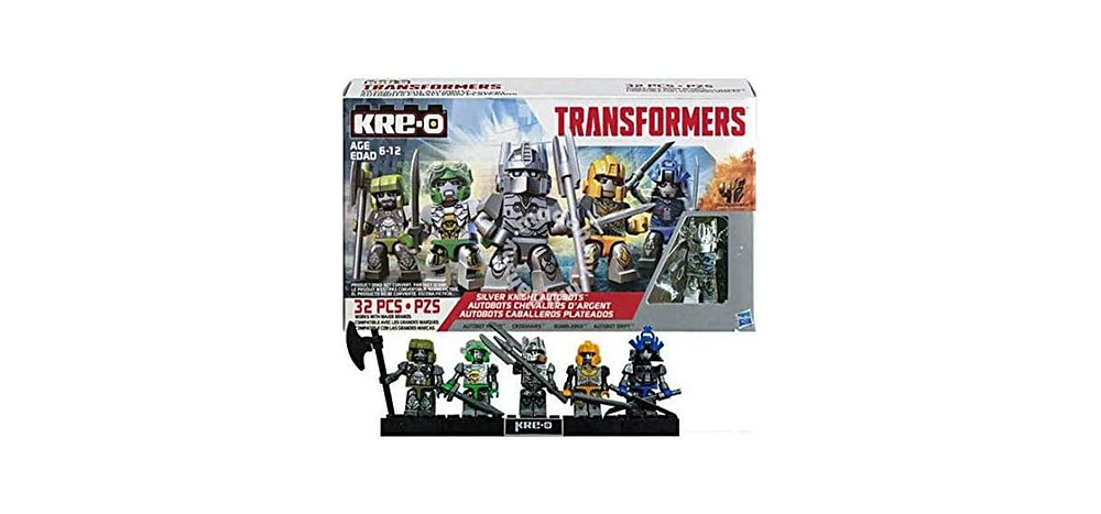 Silver Knight Autobots Set | Transformers Kre-o Set