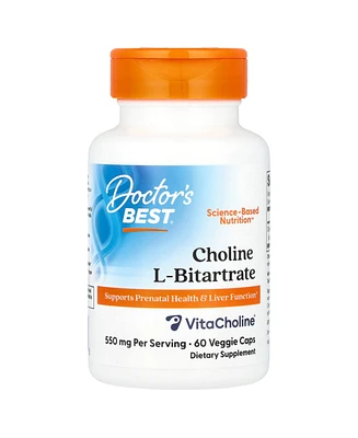 Doctor's Best Choline L-Bitartrate 550 mg