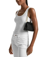 Michael Kors Carmine Small Leather East West Clutch