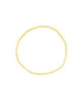 Adornia Gold Stretch Ball Bracelet Set