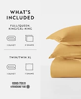 ienjoy Home Double Brushed Solid Duvet Cover Set