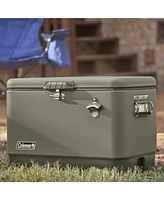 Coleman Sage Reunion 54 Qt. Steel Belted Matte Cooler