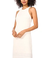 Vince Camuto Women's Sleeveless Textured A-Line Maxi Dress