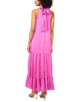 Vince Camuto Women's Tiered Halter-Neck Maxi Dress